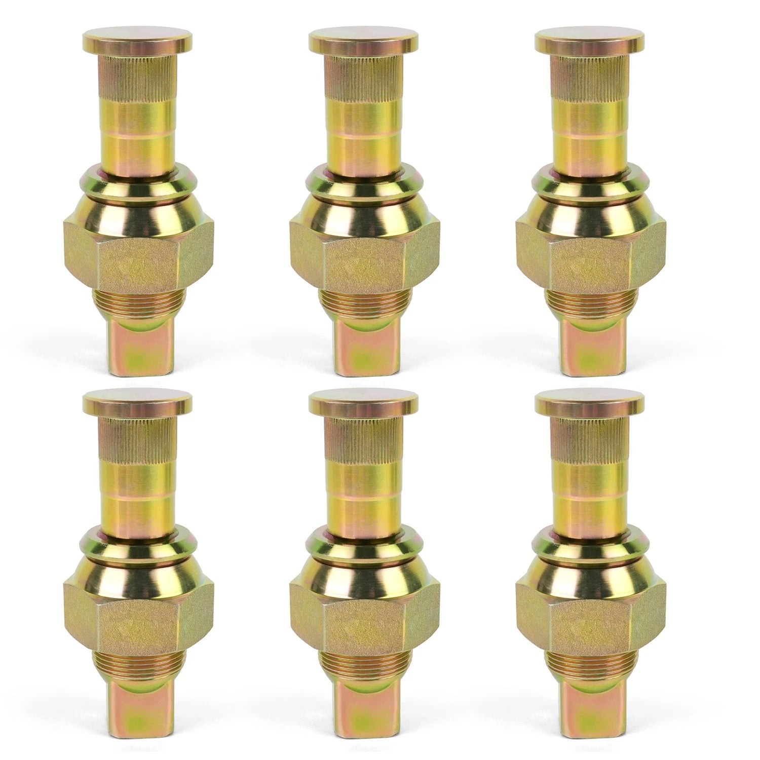 6PCS Wheel Nuts & Stud Kit for Isuzu NPR NPR-HD NQR NRR Reach