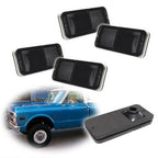 Set of 4 Dark Smoked Side Marker Covers for Chevy GMC C/K Truck