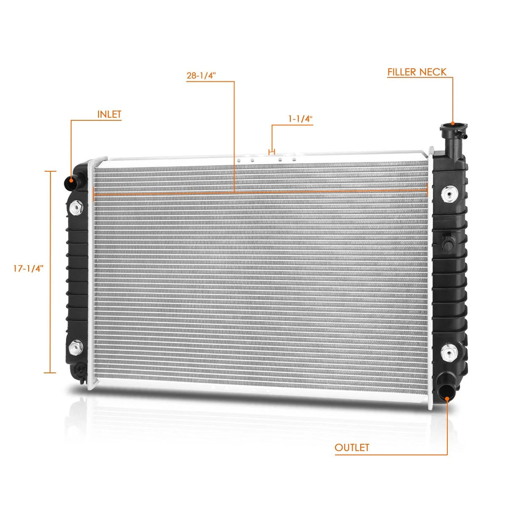 OE Style Aluminum Radiator DPI-1799 for Lumina APV/Silhouette/Trans Sport (1996)