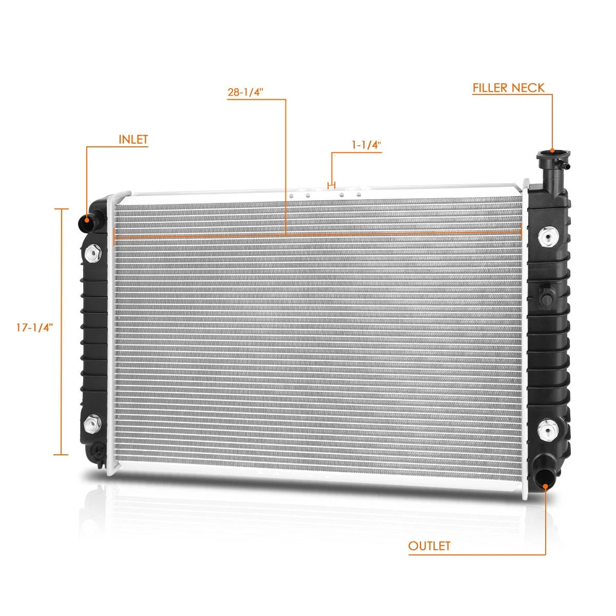 OE Style Aluminum Radiator DPI-1799 for Lumina APV/Silhouette/Trans Sport (1996)