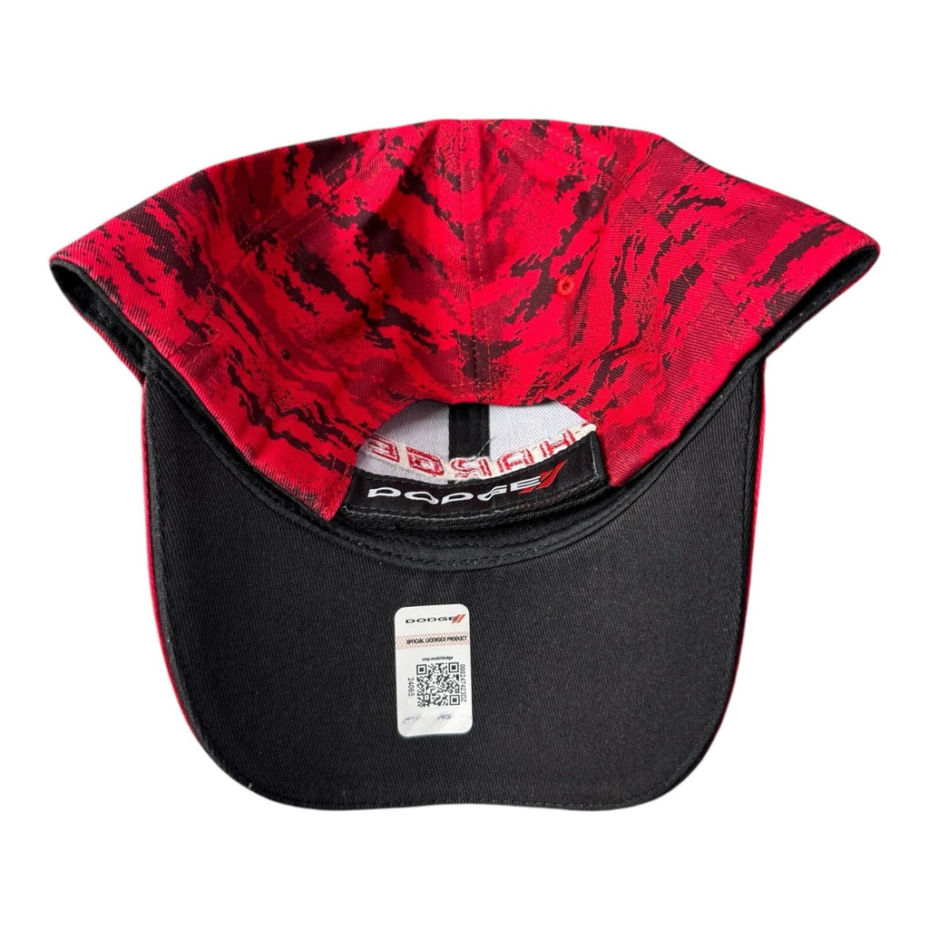 Dodge Charger Digital Camo Hat Cap for Black Red (2006–2023)