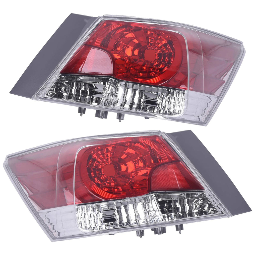 Set of 2 Outer Tail Lights for Honda Accord (2008-2012)