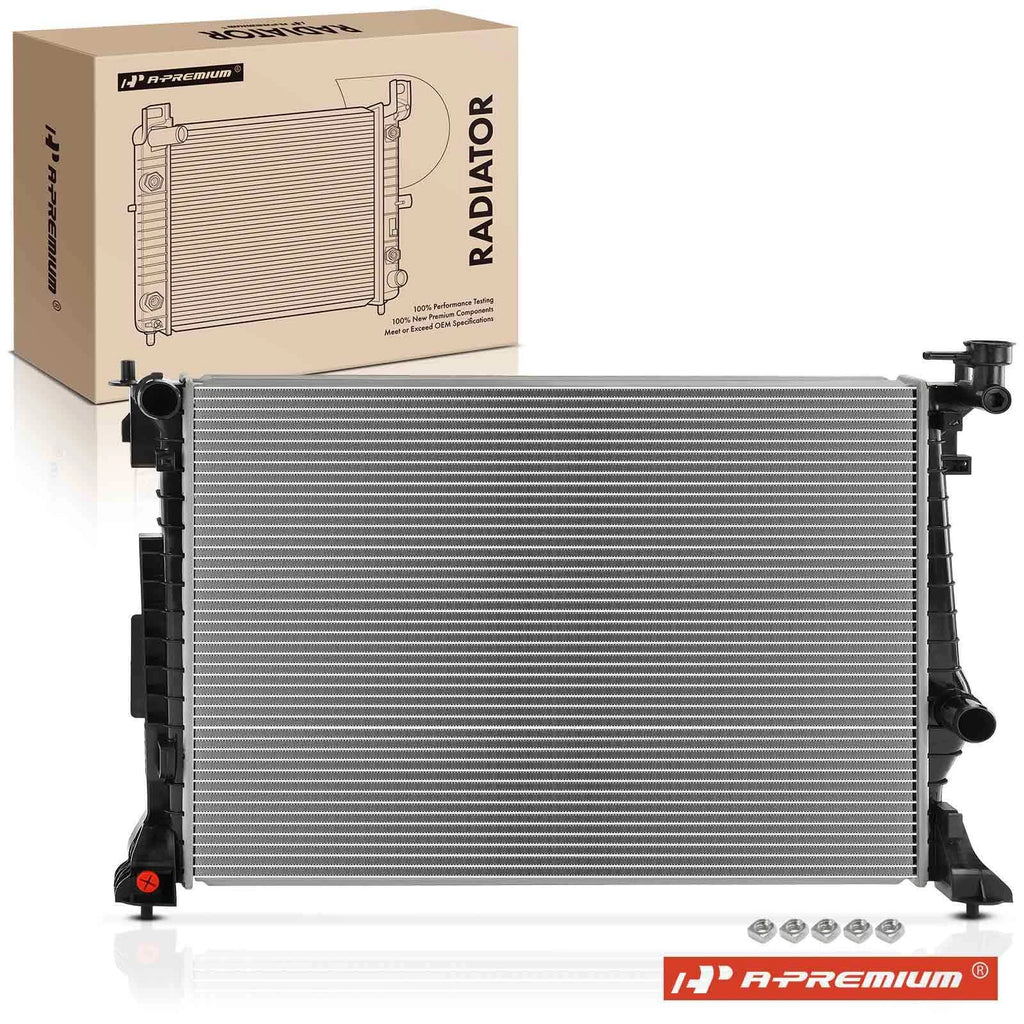 Radiator for Genesis G70, Kia Stinger V6 3.3L (2018–2023)