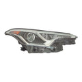 Replacement Passenger Halogen Headlight Lens Housing w/LED Daytime Running Lamp