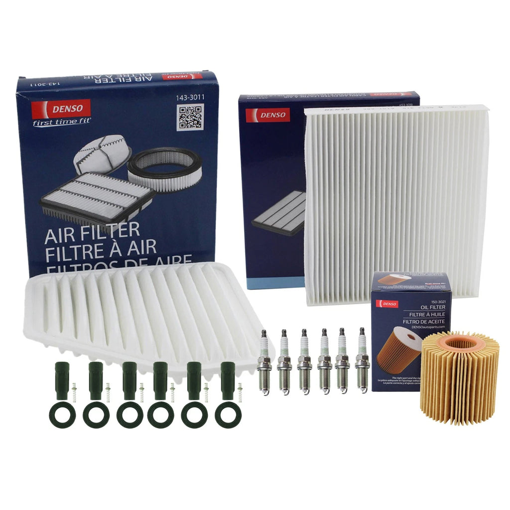 Tune Up Kit with 6 NGK Spark Plugs & Boots for Avalon Camry ES350 RAV4