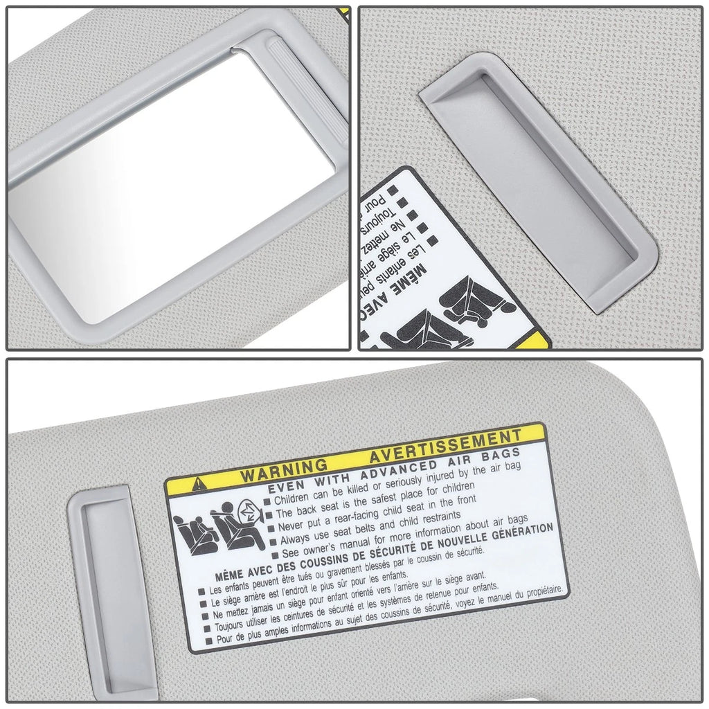 Left Driver Side Sun Visor Sunshade for Hyundai Elantra (2011–2014)
