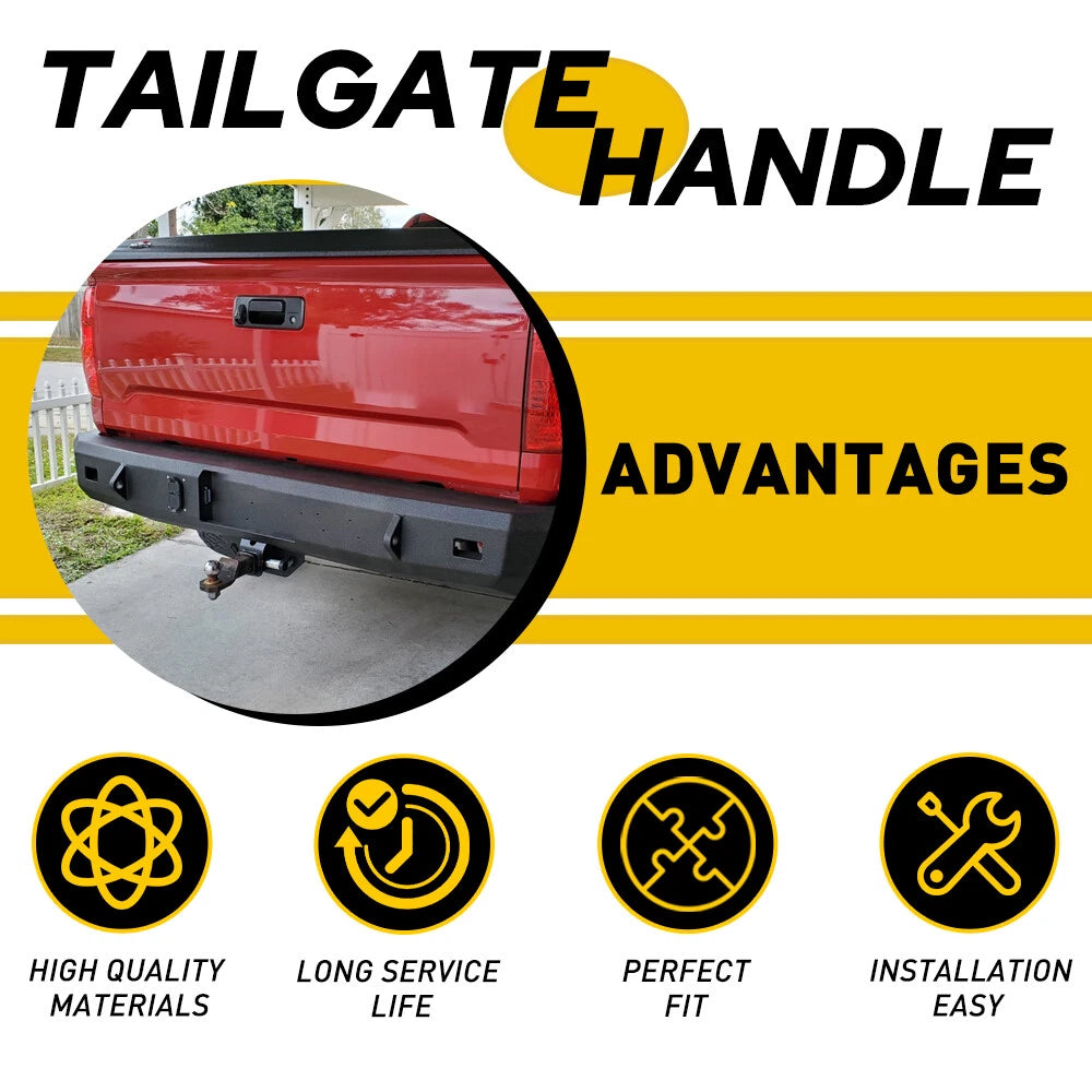 Tailgate Handle Liftgate Latch for Toyota Tundra (2007â2013)