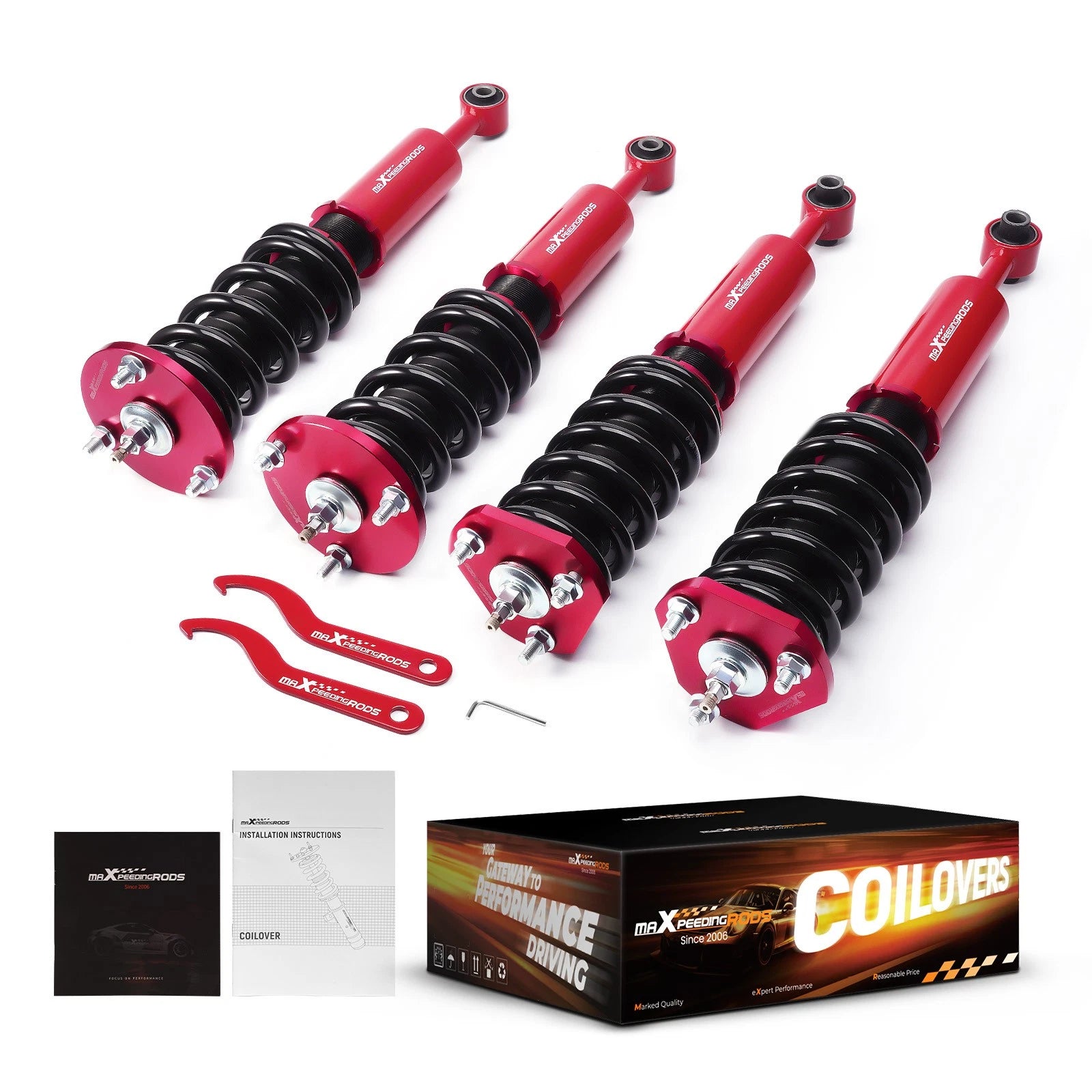 MaXpeedingrods 24 Level Damper Coilovers Strut Kit For Lexus IS350 RWD 06-13