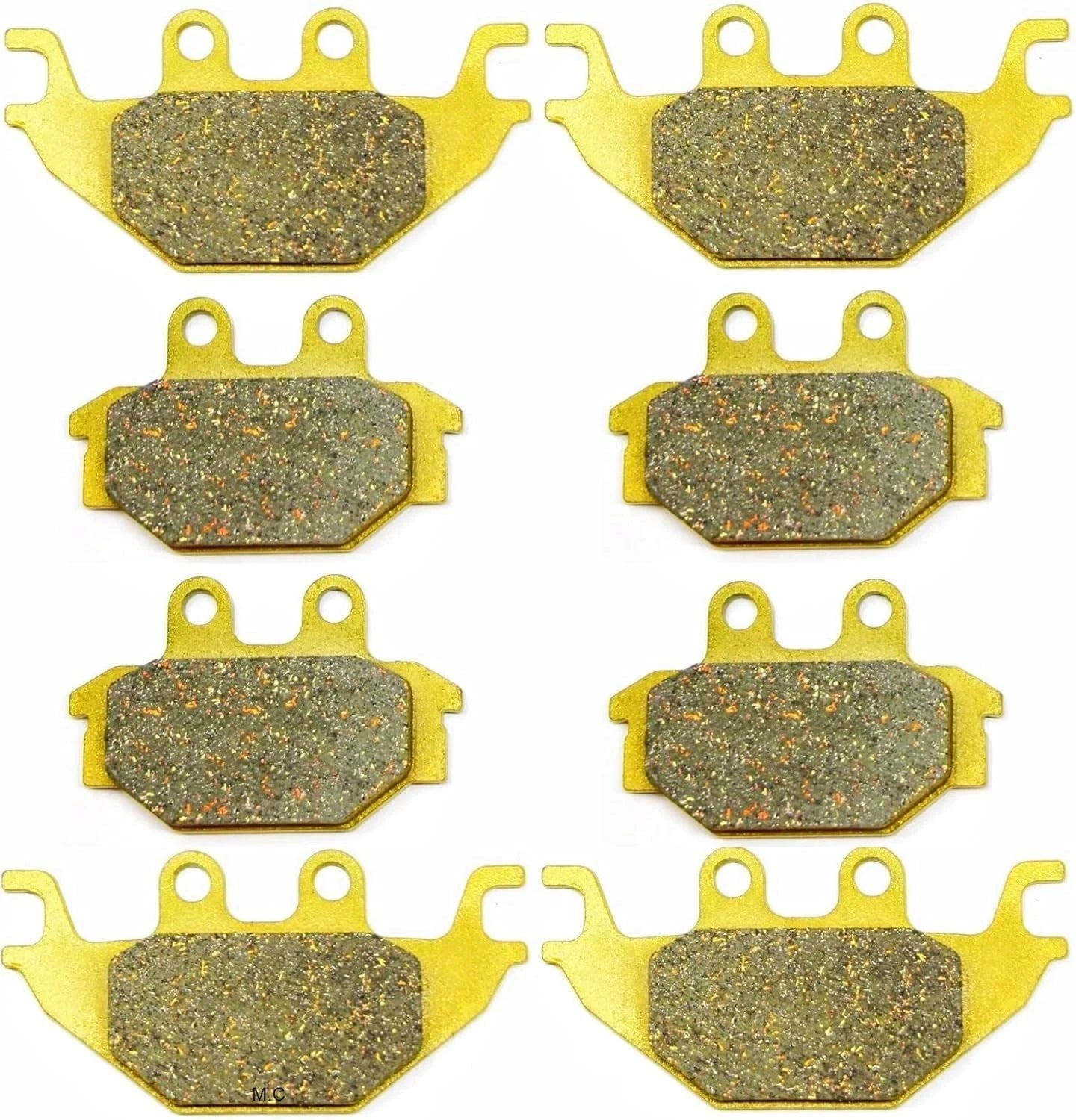 Front & Rear Brake Pads for Arctic Cat Alterra 300, Prowler 500 (2017–2025)