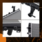 Aluminum Radiator for Hyundai Santa Fe (2001–2006)