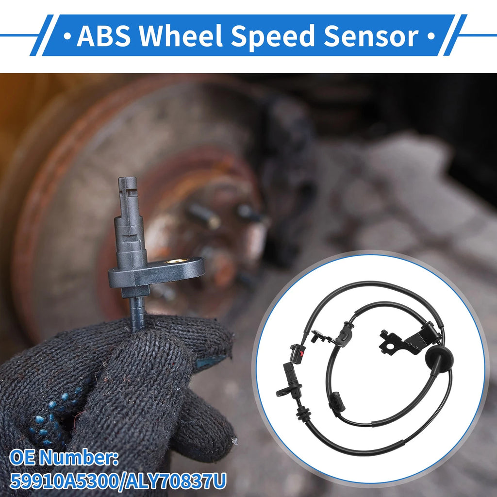 ABS Wheel Speed Sensor for Hyundai Elantra GT (2013–2017) No. 59910A5300, ALY70837U