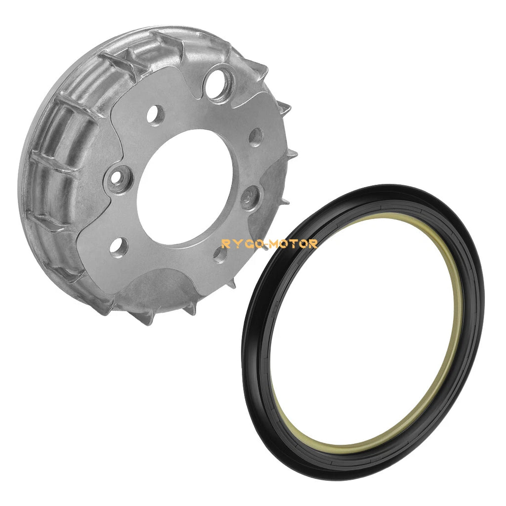 Front Brake Drum & Dust Seal Kit for Honda Foreman 400 450 (2000–2006)