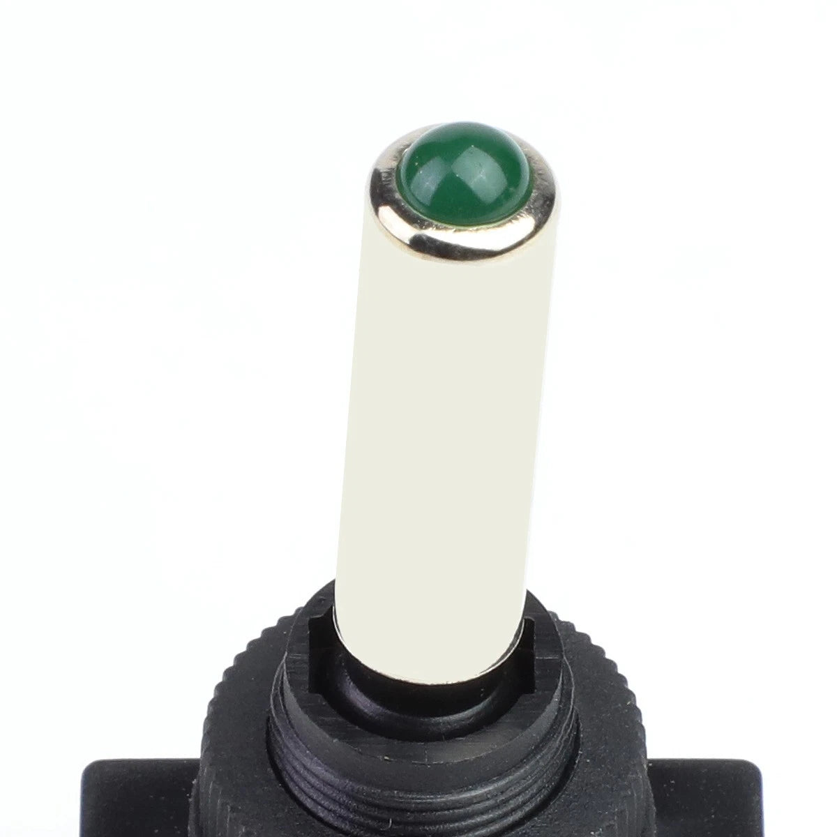 20A Green LED Billet Toggle Switch 3 Pin for Universal 12V Applications