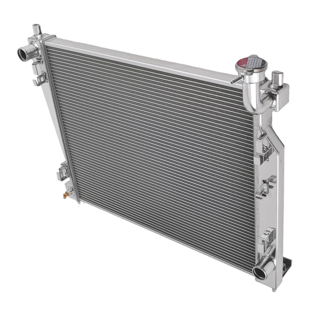 2 Row Radiator for Jeep Grand Cherokee Durango 3.0L 3.6L 5.7L (2011–2021) CU13200