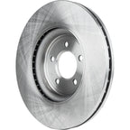 Brake Disc and Pad Kit for Jaguar XF (2013–2015) Front and Rear Organic