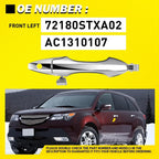 Chrome Exterior Door Handle for Acura MDX (2007–2013) Front Driver Side