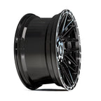 Gloss Black Wheel with Brushed Face Replacement for 1992–1994 Chevy Blazer