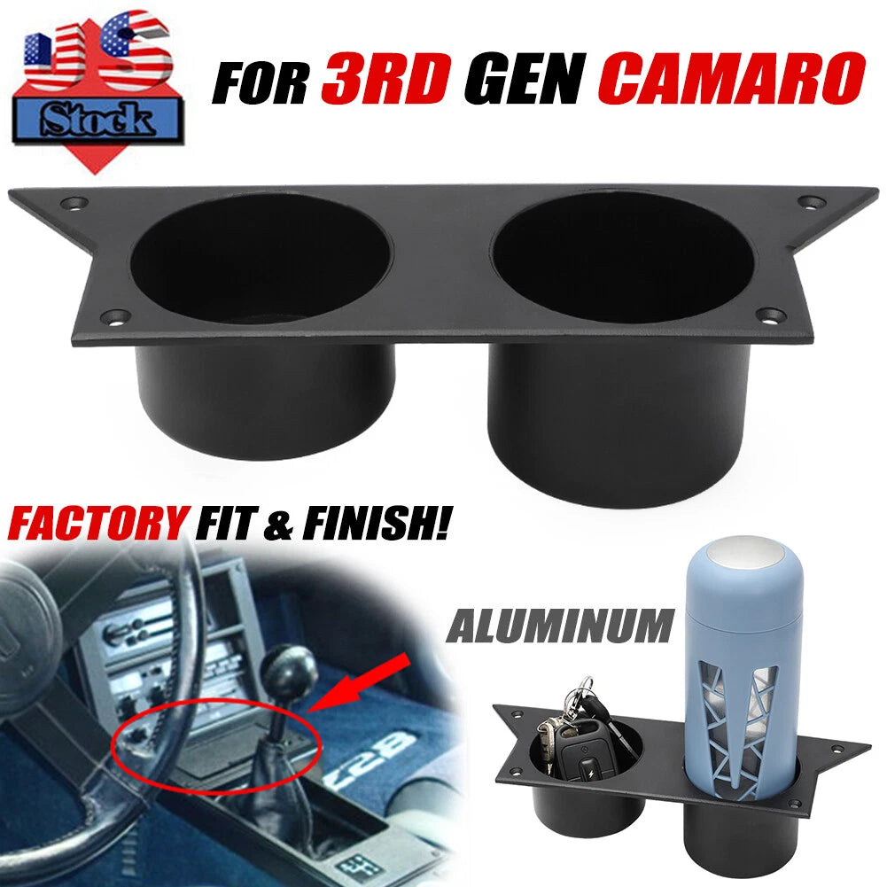 Ash Tray Cup Holder for Chevy Camaro (1982–1992) - Aluminum