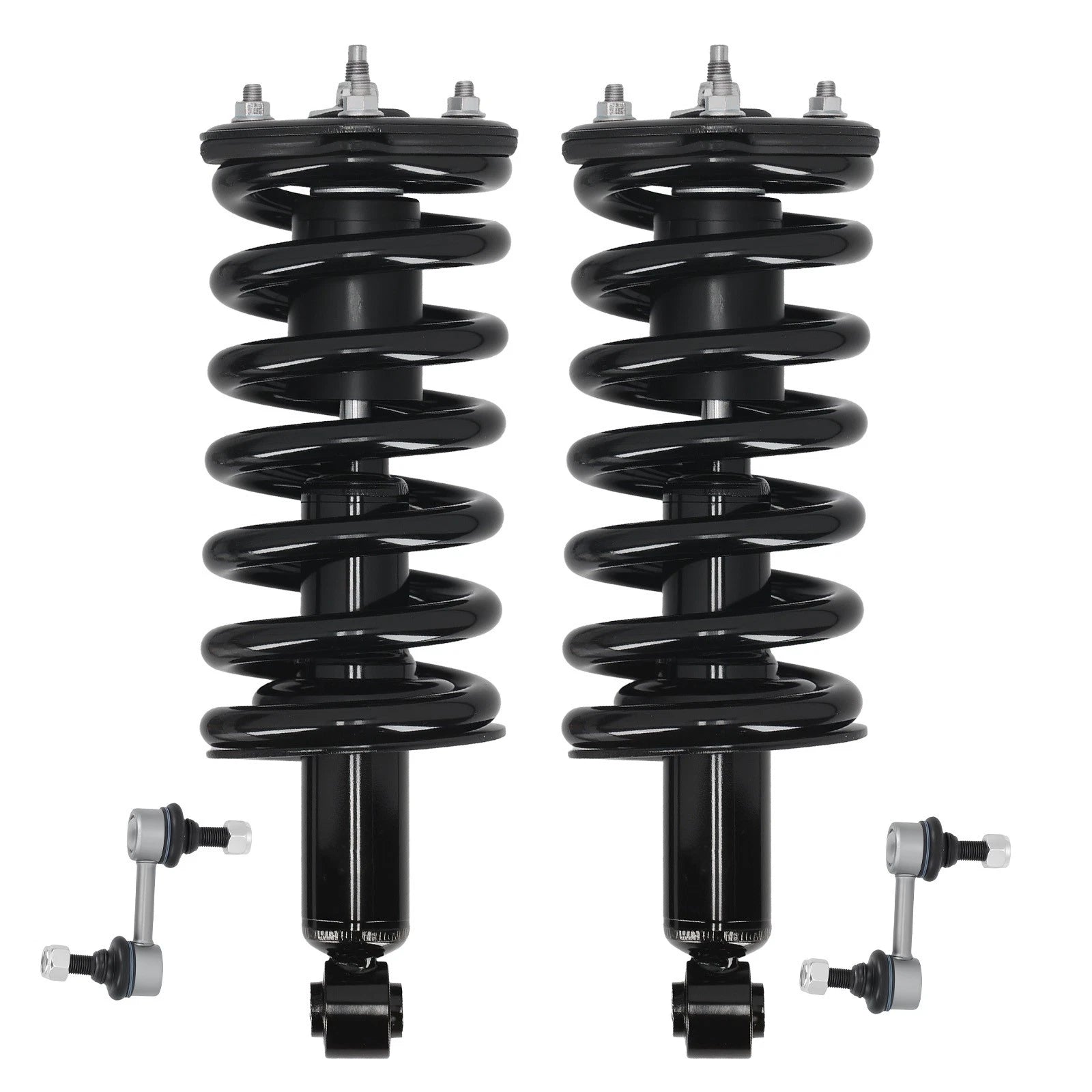 Set of 2 Front Left Right Struts w/Coil Sway Bars for Infiniti QX56 (2004–2010)