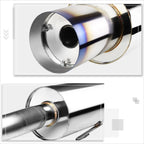 4" Burnt Tip Muffler Catback Exhaust for Honda Civic EX/LX/DX (2006–2011)