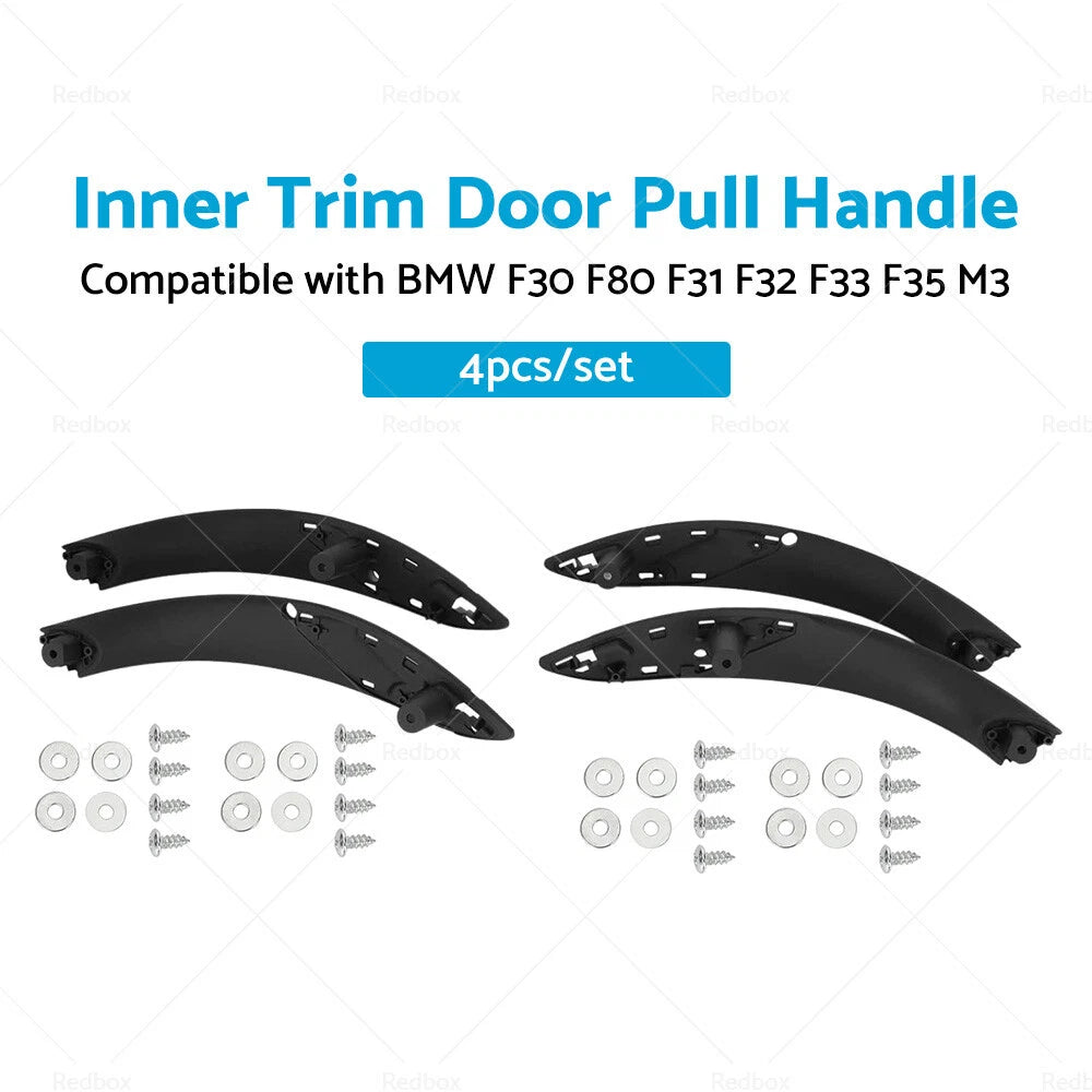 4X Inner Trim Door Pull Handle for BMW F30 F80 F31 F32 F33 F35 M3 (2012–2019)
