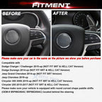 Carbon Fiber ABS Paddle Shifter Extension for Dodge (2015-2024)