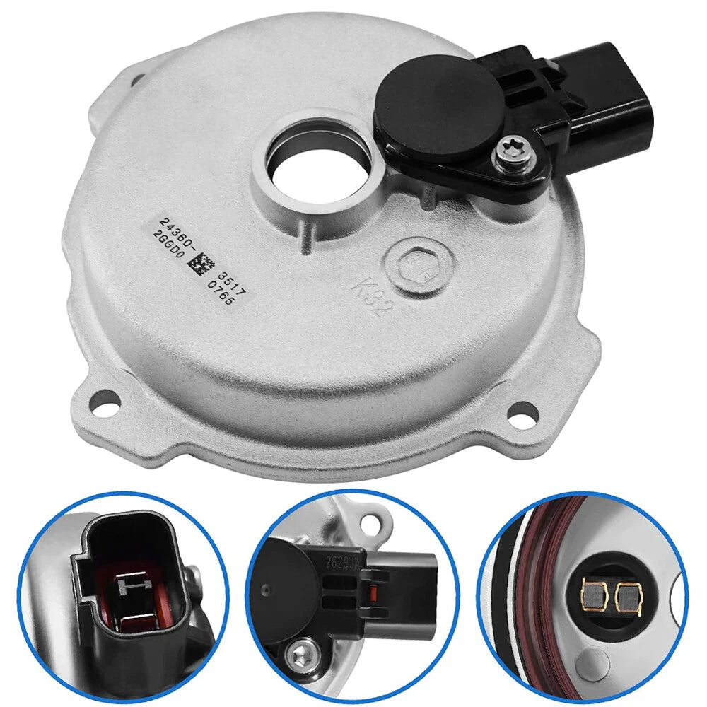 Camshaft Cam Solenoid Cover Sensor 24360-2GGD0 for Hyundai Kia 2.0L 2.4L (2010–2020)
