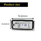 2X Full White LED License Plate Light Kit for BMW 320i 325i 330i (2006–2013)