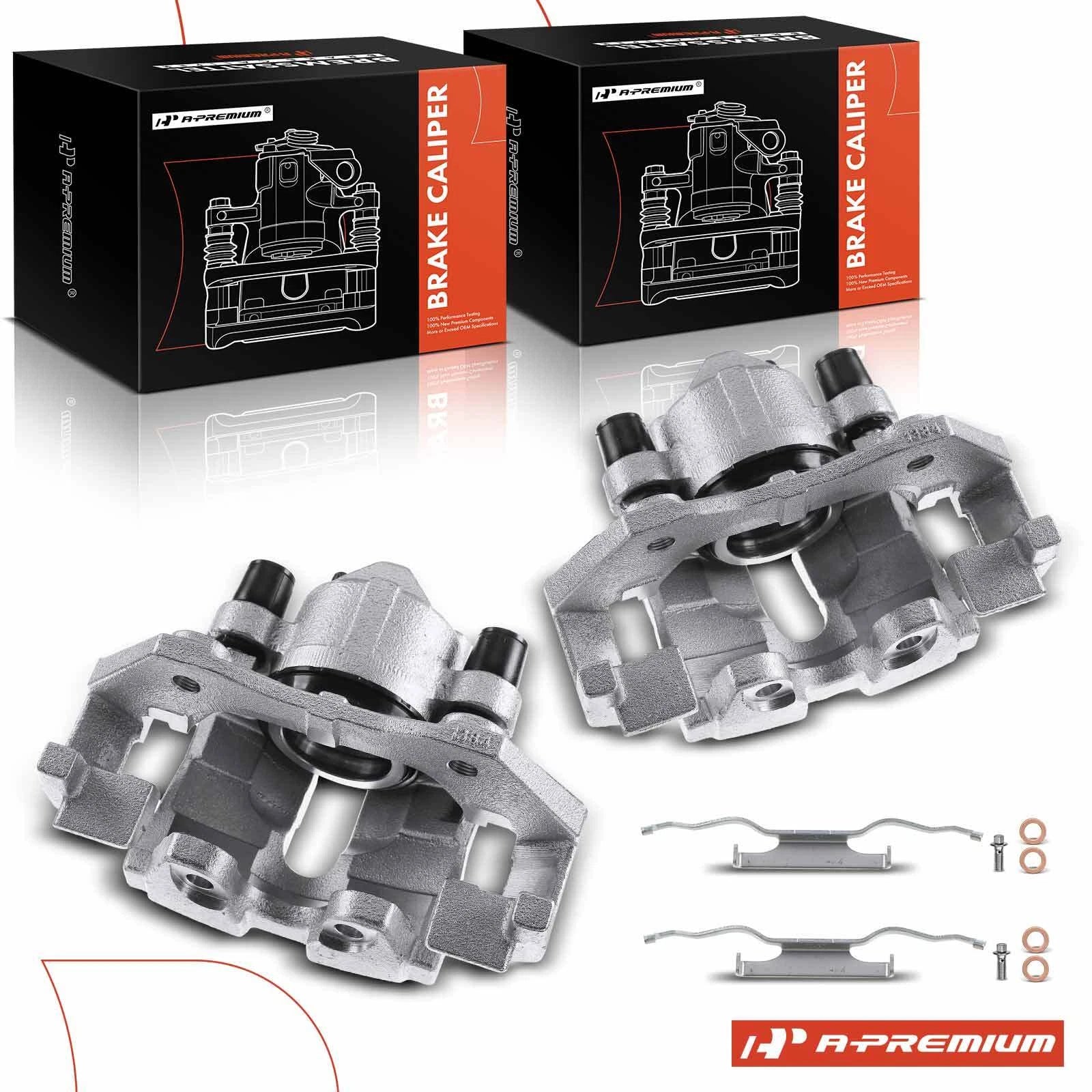 2X Front Brake Calipers for Ford Escape Mazda Tribute (2005–2009)