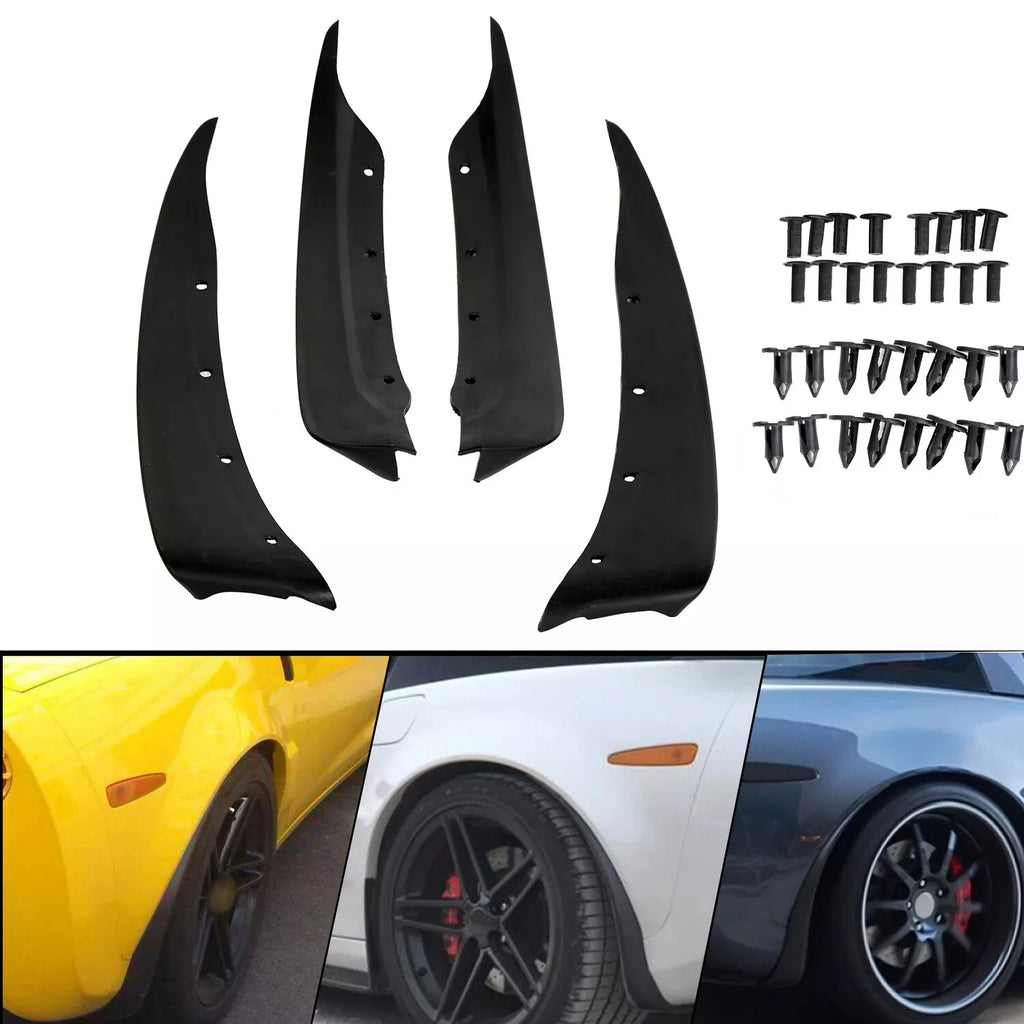 Splash Guards Mud Flaps for Chevrolet Corvette C6 (2005–2013) 19170234