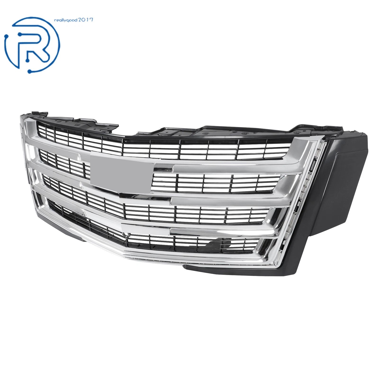Chrome Front Upper Mesh Grille for Cadillac Escalade Sport (2015-2020)