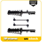 Set of 4 Rear Complete Struts and Sway Bar Links for Toyota Camry (1992–2001)