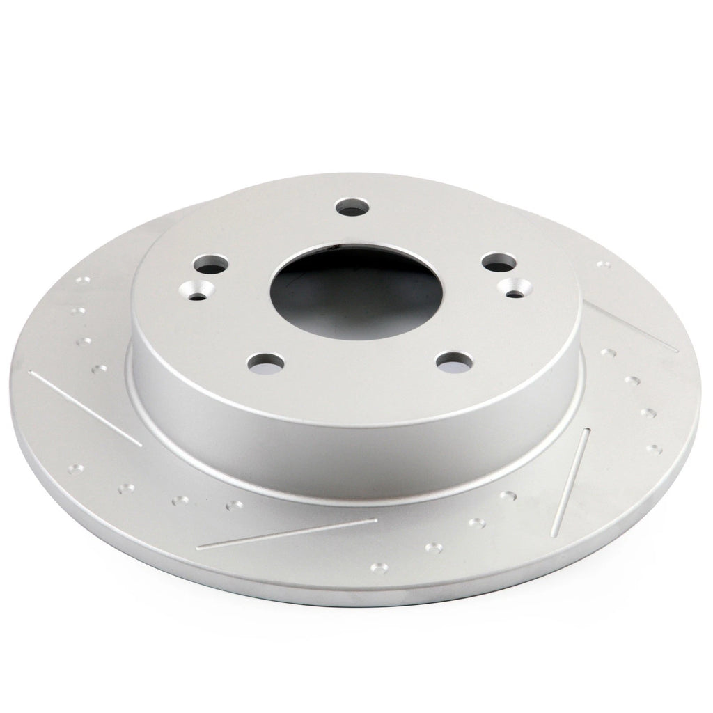 Drilled Slotted Brake Rotors for Honda Civic Si (2006–2011)