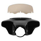 Batwing Outer Fairing 8'' Windscreen for Harley Touring Street Glide (1996–2013)