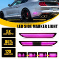 Dynamic Scan Purple LED Side Marker Light for Ford Mustang (2015–2023)