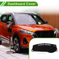 Dashboard Dash Cover Mat for Nissan Kicks (2018–2020) Sun Protector Black
