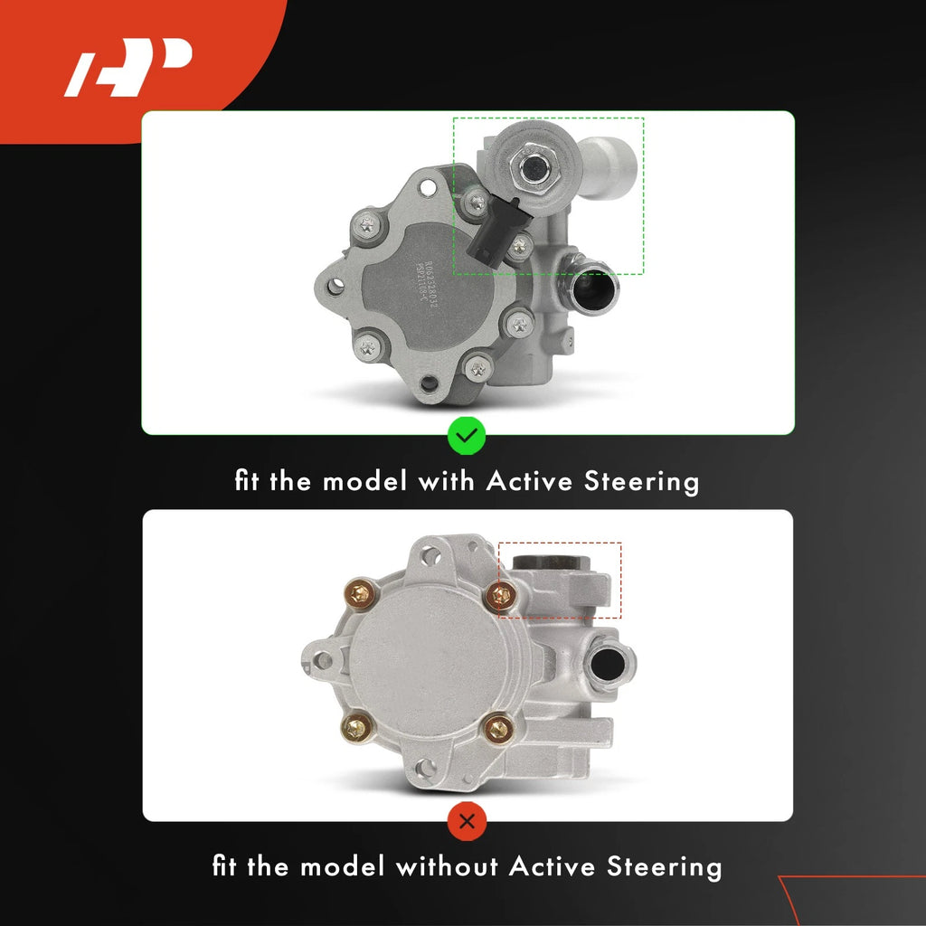 Power Steering Pump with Solenoid Valve for BMW 128i 323i 325i 328i 330i (2008–2013)