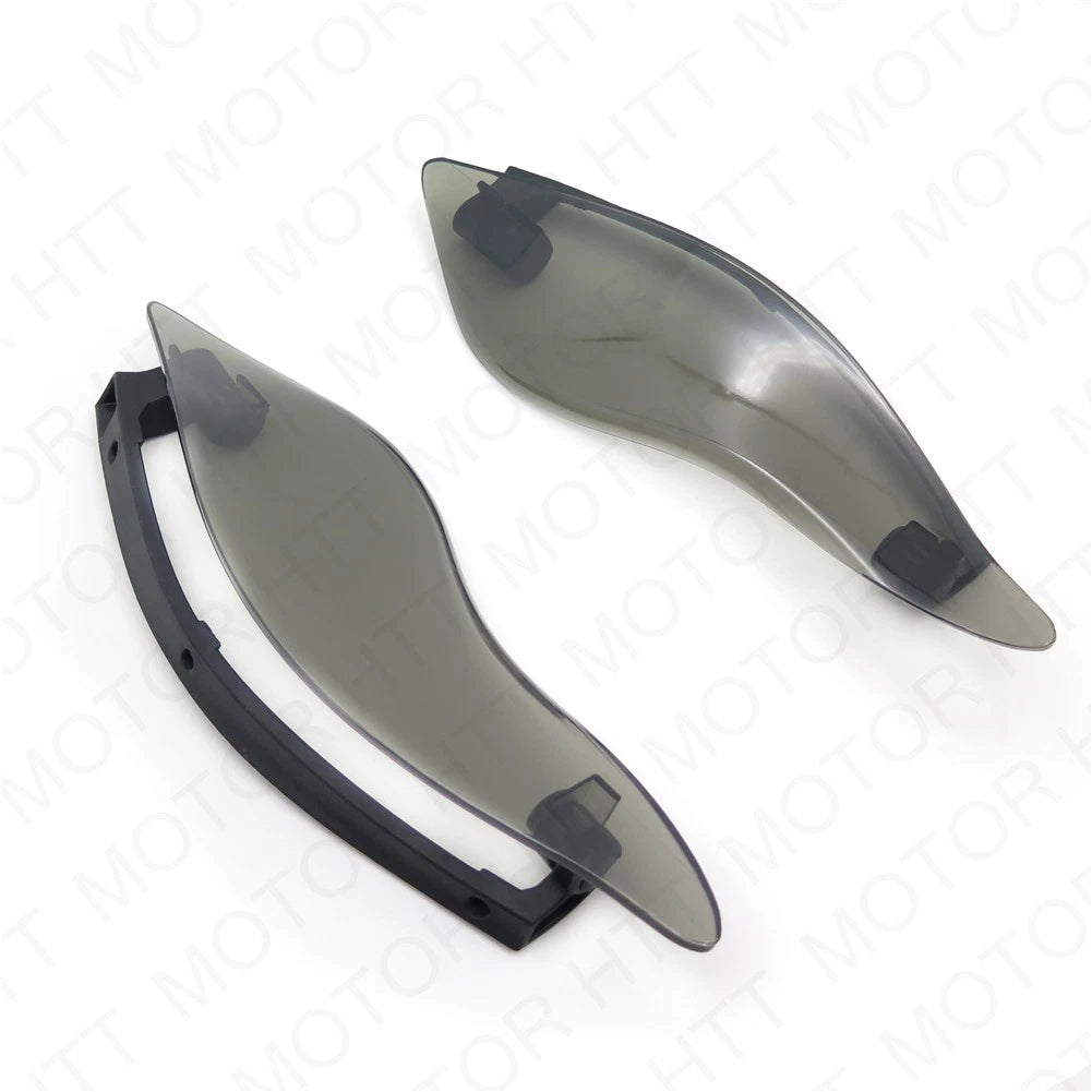 Smoke Upper Outer Fairing Side Wings Air Deflectors for Harley Touring (2014–2017)