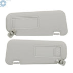 Set of 2 Sun Visors for Mazda 3 (2010–2013) Gray