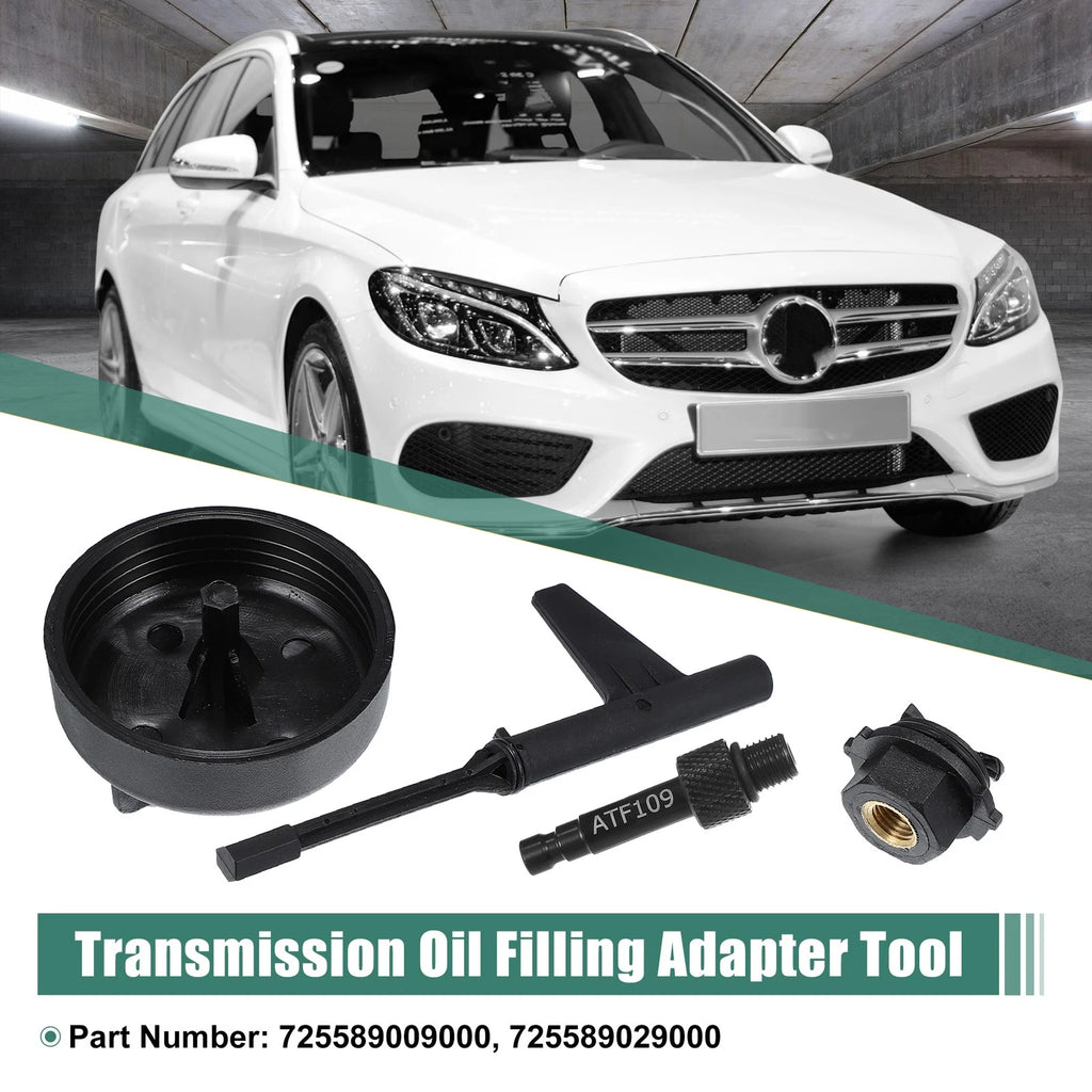 Set of 4 Transmission Oil Drain Tool Adapters for Mercedes (2015–UP) No.W725589009000