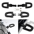 Matt Black Footpegs with Bracket for Harley Softail (2018–2024)
