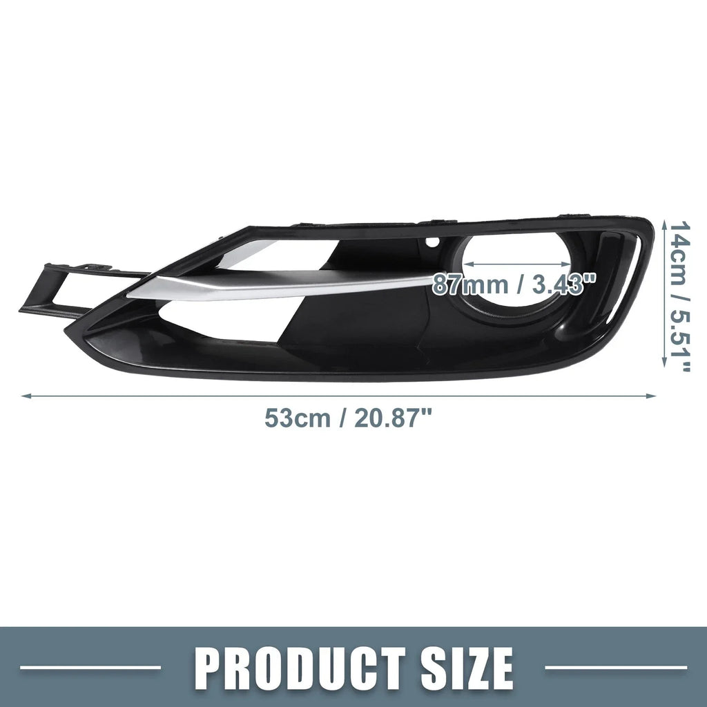 1 x Pair Fog Light Grille Cover Trim for BMW F30 (2012-2019)