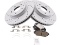 Front Brake Pad and Rotor Kit for Mazda CX-30 (2020–2021) TR773ZS