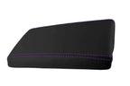 Leather Console Lid Armrest Cover for Nissan 300ZX Z32 (1990–1996) Purple Stitch