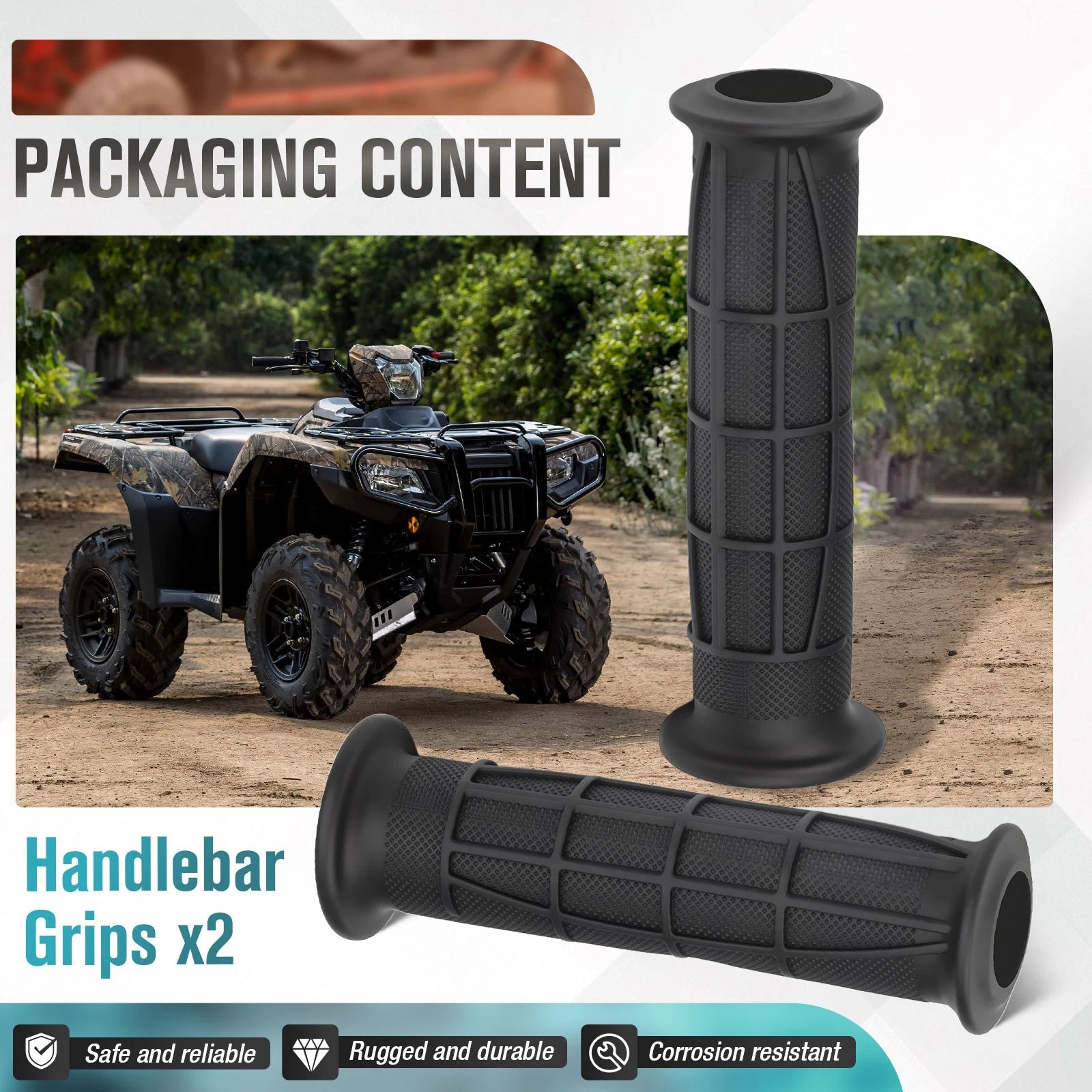 Handlebar Grips for Honda Talon 1000R 1000X 1000XS 1000X-4 (2019–2024)