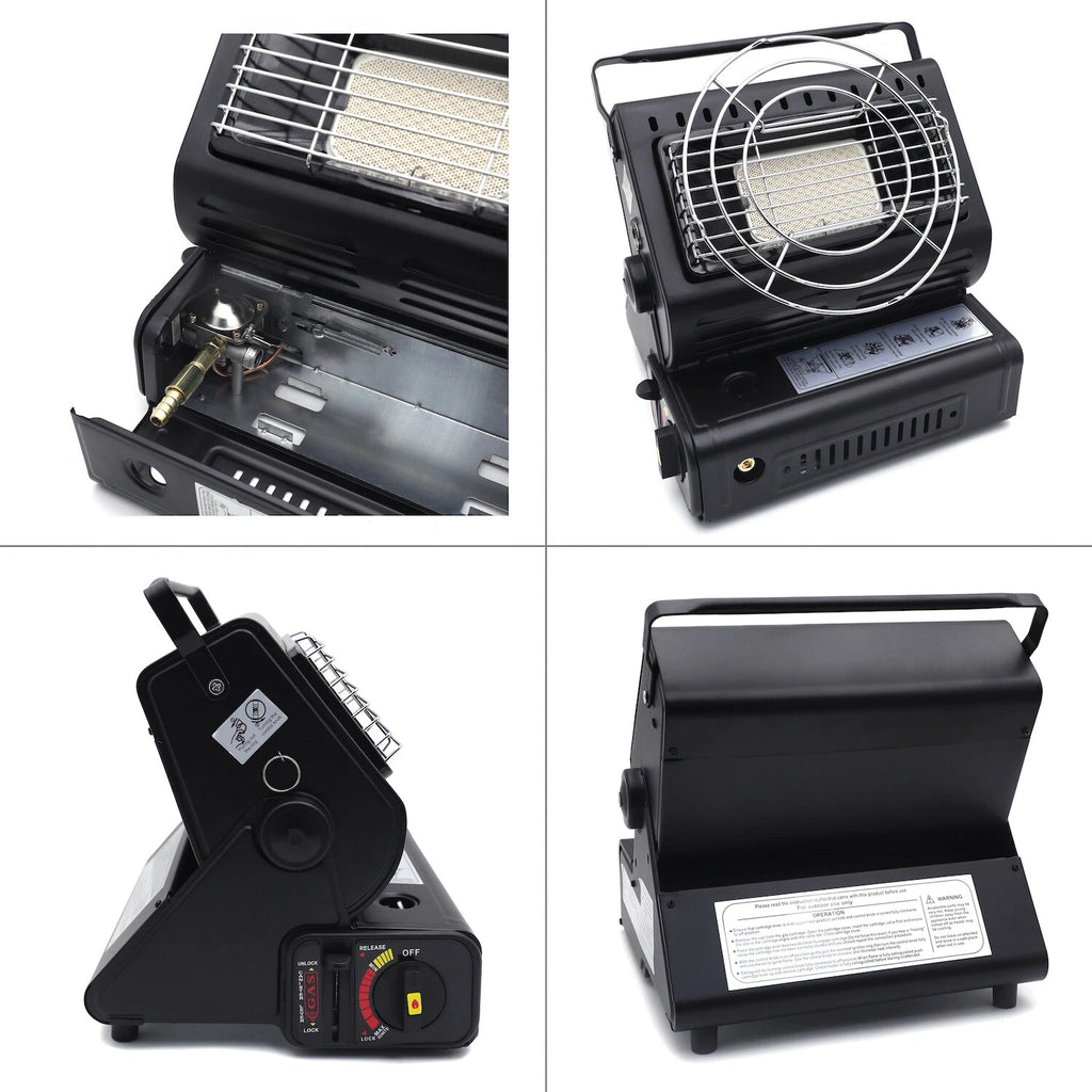 Butane LP Gas Ceramic Heater Burner for Camping Stove (Universal)