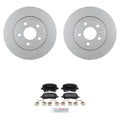 Bosch Rear Quietcast Rotors & Semi-Metallic Brake Pad Kit for Audi A4 Quattro (2002–2008)