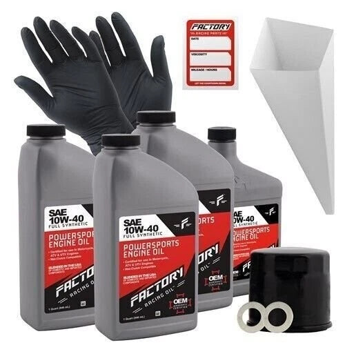 10W40 Oil Change Kit for Suzuki C90/C90T Boulevard (2005–2023)
