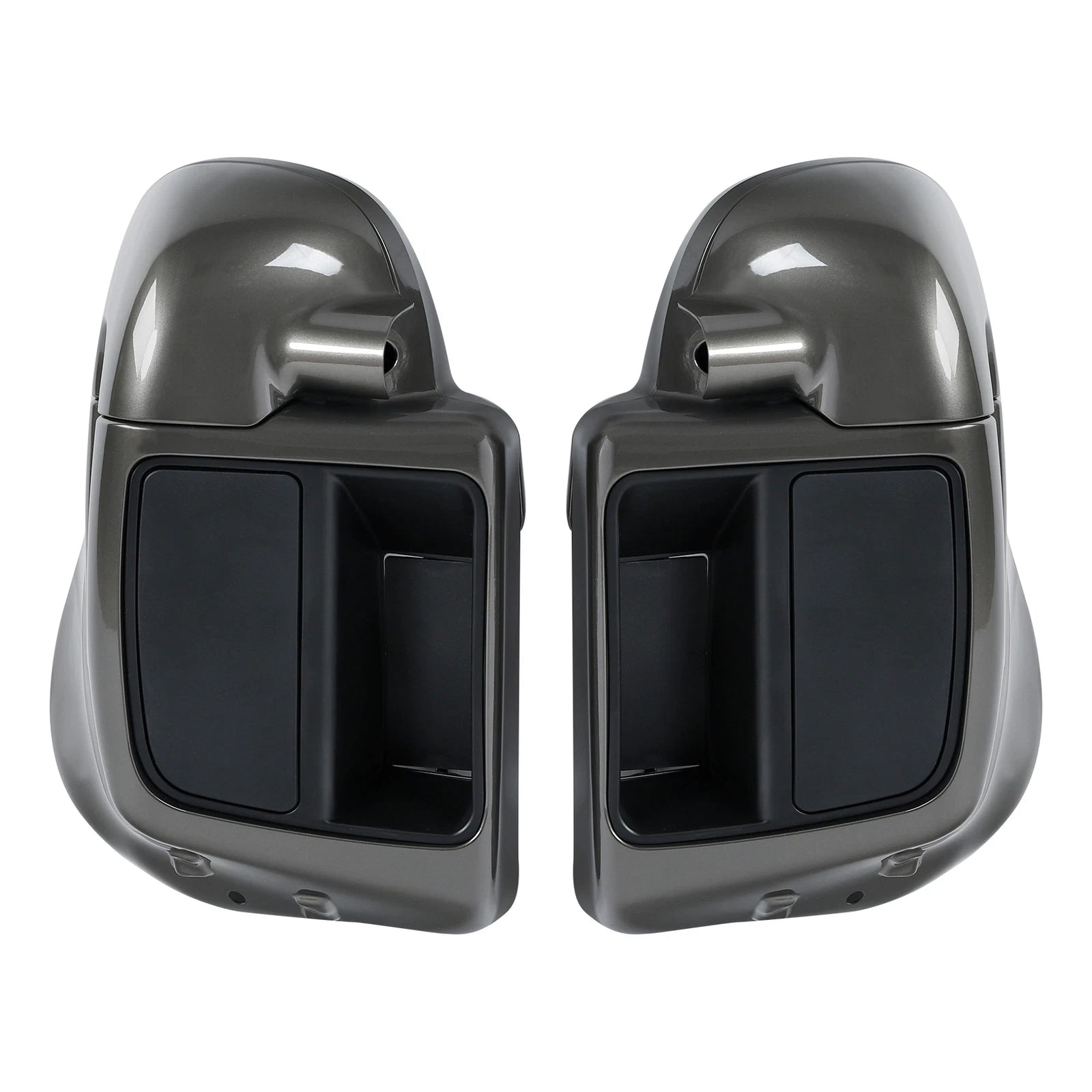 Lower Vented Fairings for Harley Touring Road Glide (2014–2023) - Industrial Gray