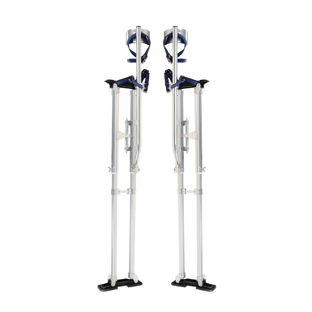 Adjustable Aluminum Drywall Stilts for Taping Painting (48-64 Inch)